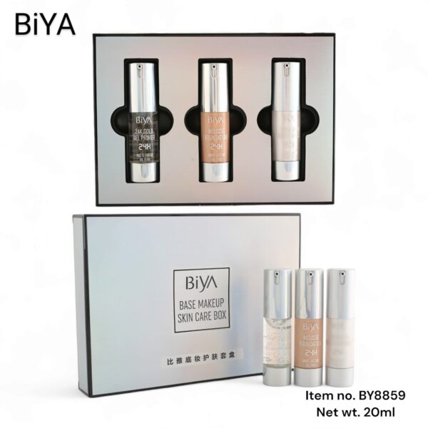 3in1 biya 24k gold gel primer foundation highlighter set | best quality foundation highlighter - Image 3