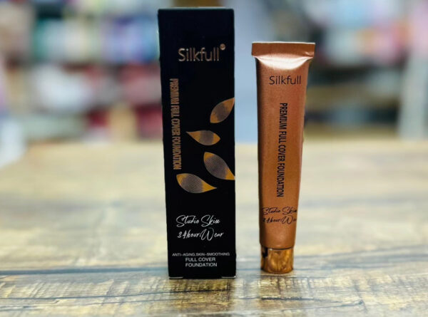 1 piece silkfull tube makeup foundation waterproof | best quality long-lasting foundation makup foundation 15g - Image 4