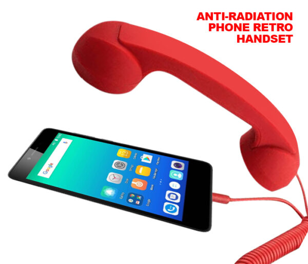 anti radiation phone retro handset (random color)