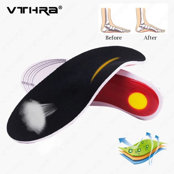 flat feet arch support foot pad insole shoe inserts for foot pain relief for man & woman - Image 5
