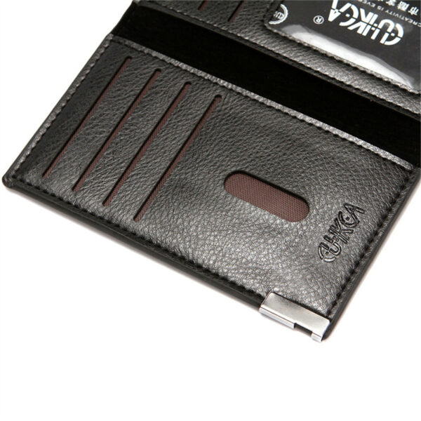 men pu leather wallet business clutch bag multi card slot credit card holder | best quality wallet for men - Image 8