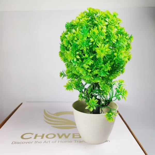 green ball shape gola plant artificial flowers decoration | artificial plants ball for home - Image 4