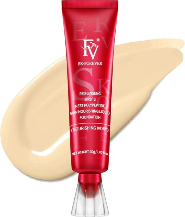 fv foundation, oil absorb ivory liquid foundation | best tube foundation 30g