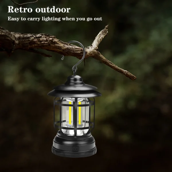 portable camping lantern lights | best quality camping light lantern | travel flashing rechargeable camping light ( random color ) - Image 7