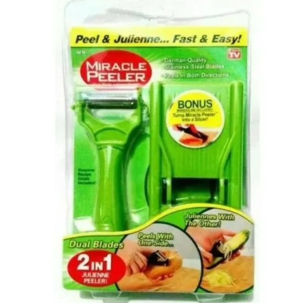2 in 1 miracle peeler green - Image 4