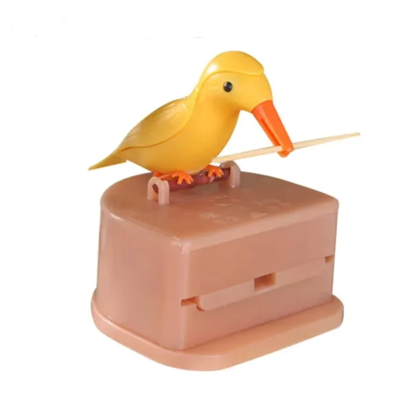 small bird toothpick container press toothpick dispenser storage box - Image 9
