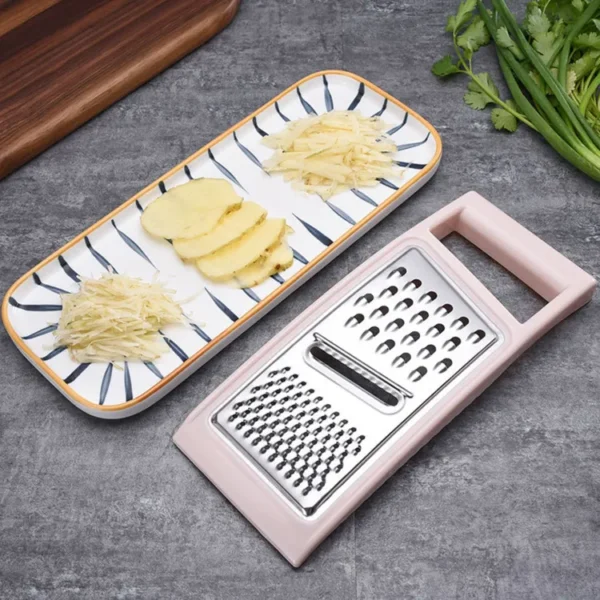 manual slicer high durability all-purpose potato carrot vegetable easy-grip slicer - Image 6
