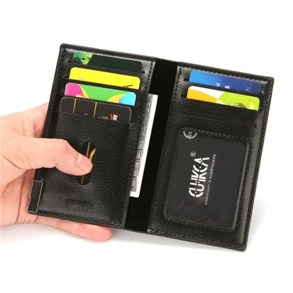 men pu leather wallet business clutch bag multi card slot credit card holder | best quality wallet for men - Image 10