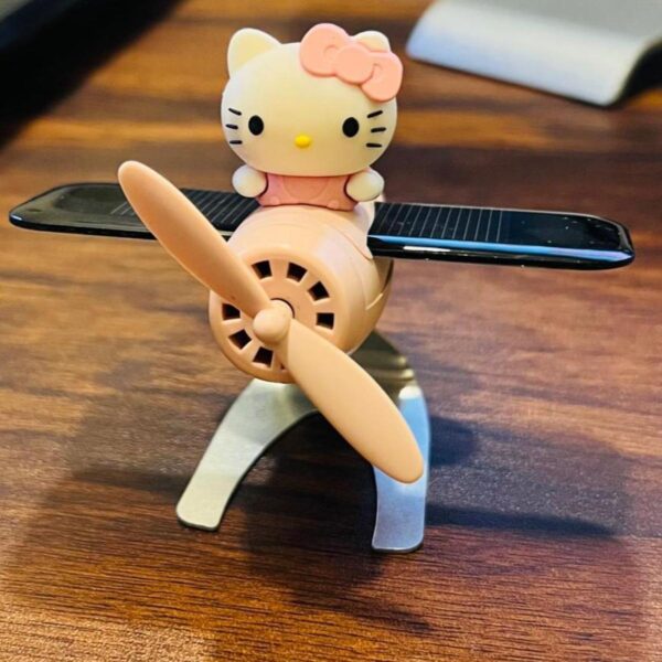 solar hello kitty aeroplane perfume fragrnace for car