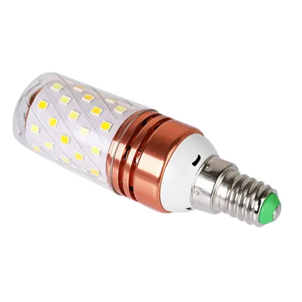 e14 led corn light lamp bulb | 3 in 1 light modes chandelier, candle led light for home & decoration - 12w/16w - Image 10