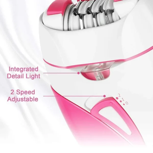 kemei km-189a electric ladies epilator | hair remover body shaver for women - Image 11