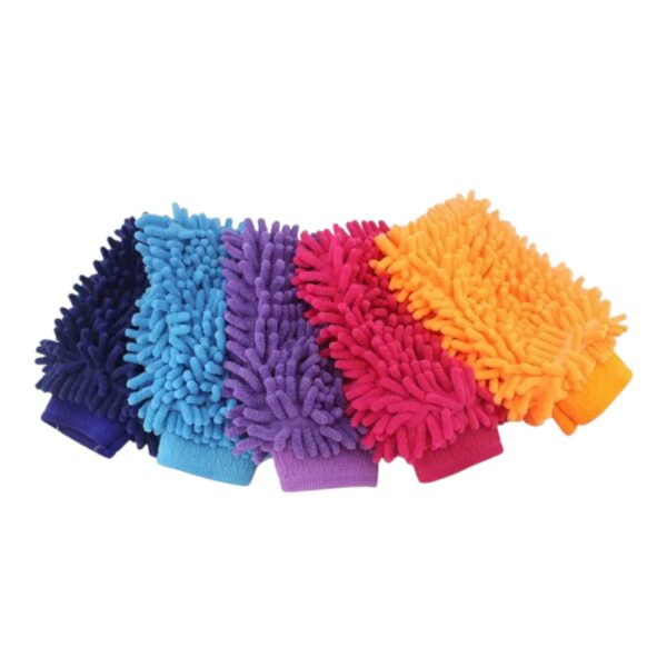 microfiber double-sided cleaning gloves - ideal for house and car cleaning - Image 5