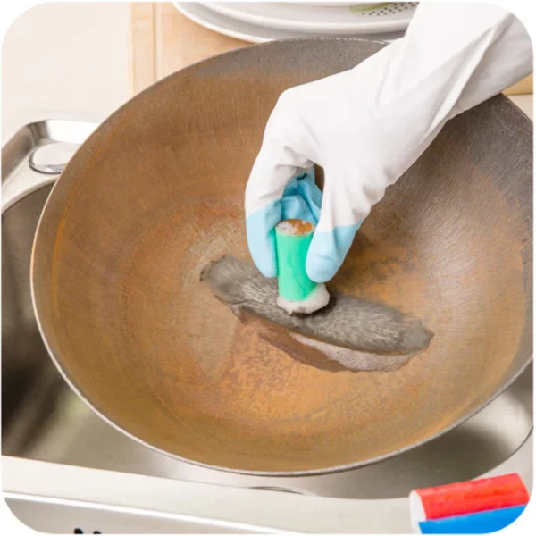 2pcs magic stain remover sticks - powerful rust & dirt cleaner for pots, pans & kitchen utensils. - Image 5