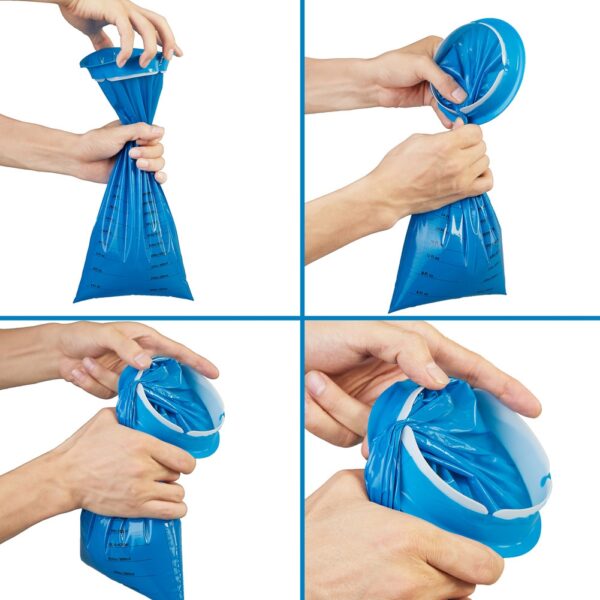 1 piece portable disposable vomiting bag – ideal for travel and use in northern areas | vomit bag - Image 5
