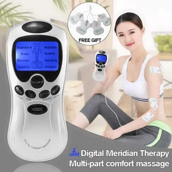 blueidea digital tense machine tens machine therapy tense machine electrodes massager - Image 9