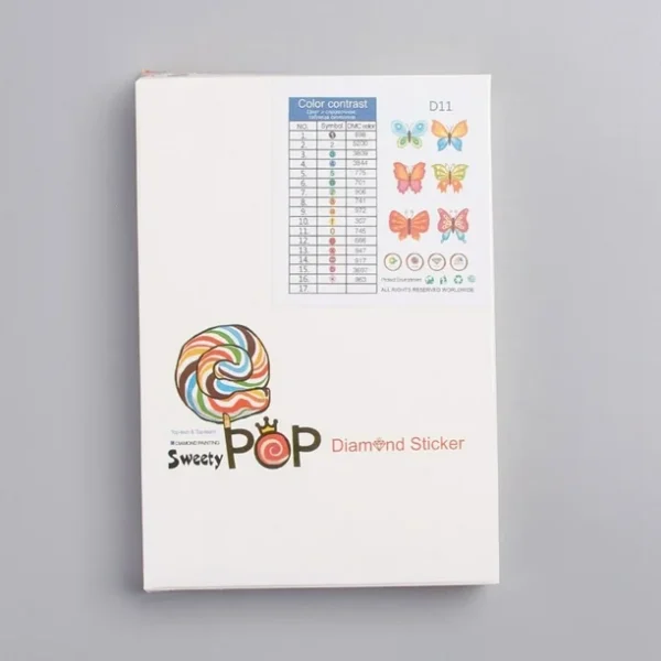 (nw000184) diy diamond painting stickers kits for kids with diamond painting stickers rhinestones