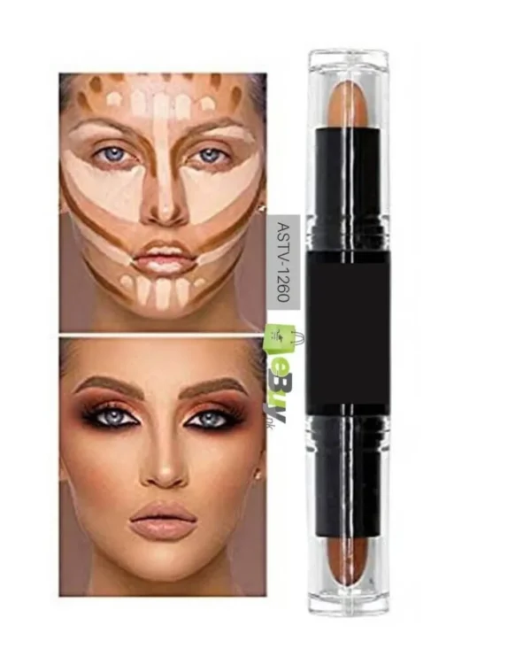 pack of 01 2-in-1 concealer & contour stick | best quality contour stick - Image 2