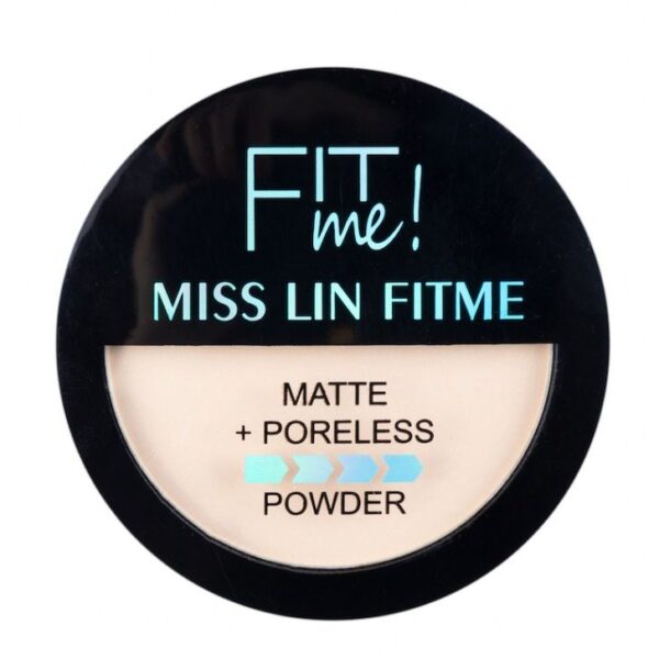 miss lin fitme matte face powder double 2in1