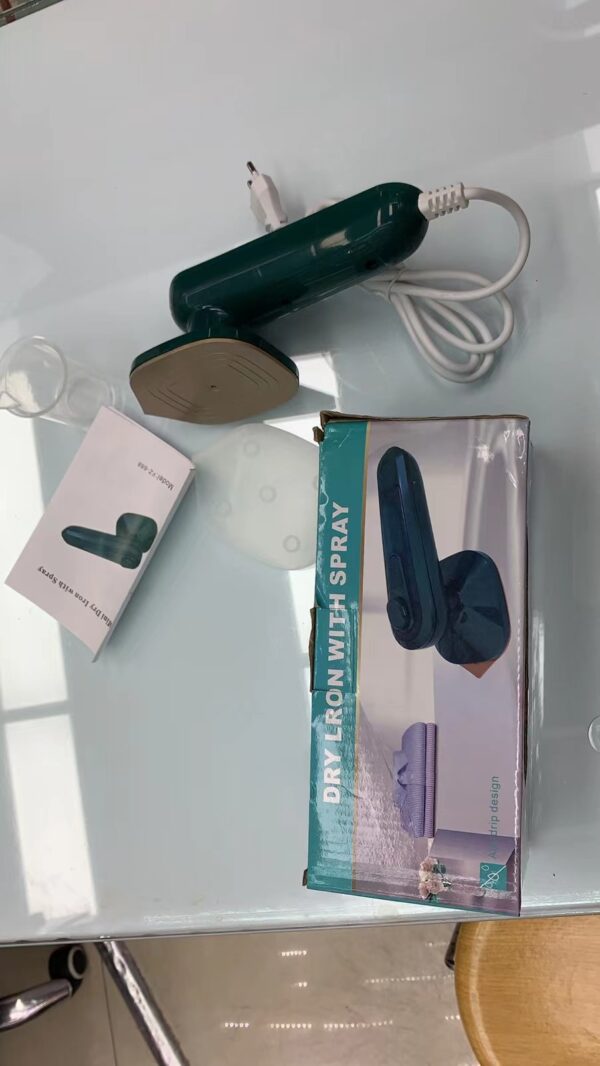 portable travel iron, mini iron steam iron handheld ironing machine | electric. - Image 3