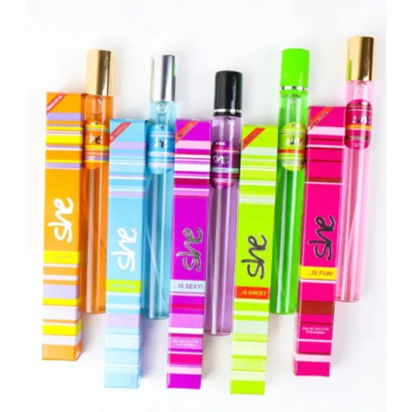 pack of 5  she pen perfume for women and girls best for gift fragrance random pcs - Image 11