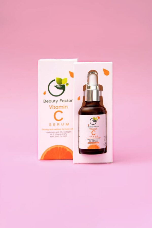 beauty factor vitamin c serum strong anti-oxidant formula (30ml) - Image 3