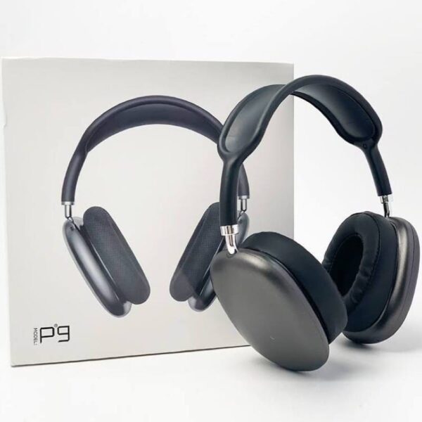 p9 wireless bluetooth headphones adjustable over-the-ear stereo headset | best quality wireless headphones (random color) - Image 8