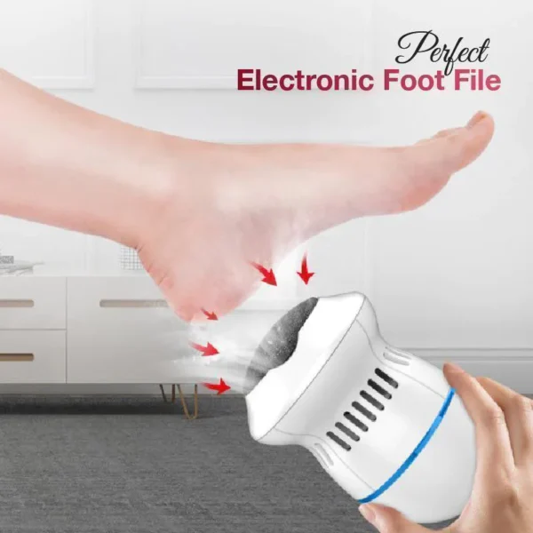 foot grinder dead skin callus remover tools  automatic polisher | pedicure machine rechargeable foot scrubber tool