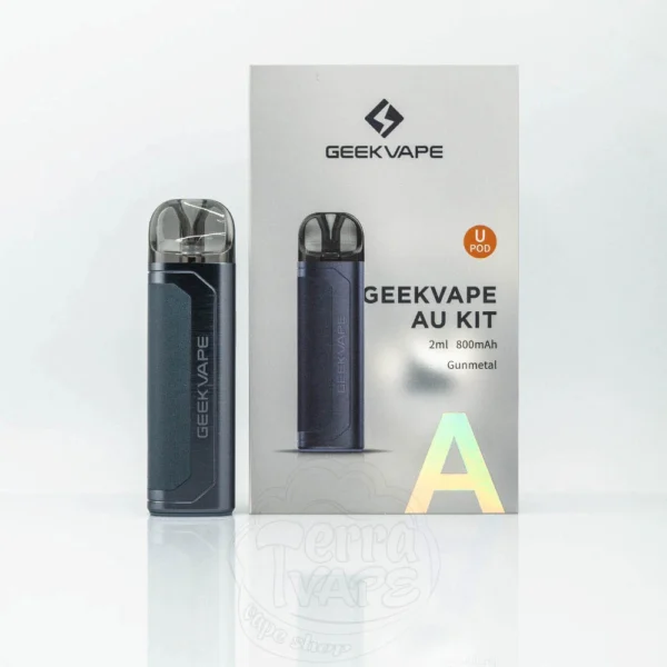 geekvape au (aegis u) pod system kit - 800mah battery, 20w output, type-c charging | best quality vape | pod for smokers | vape for smoking ( random color )