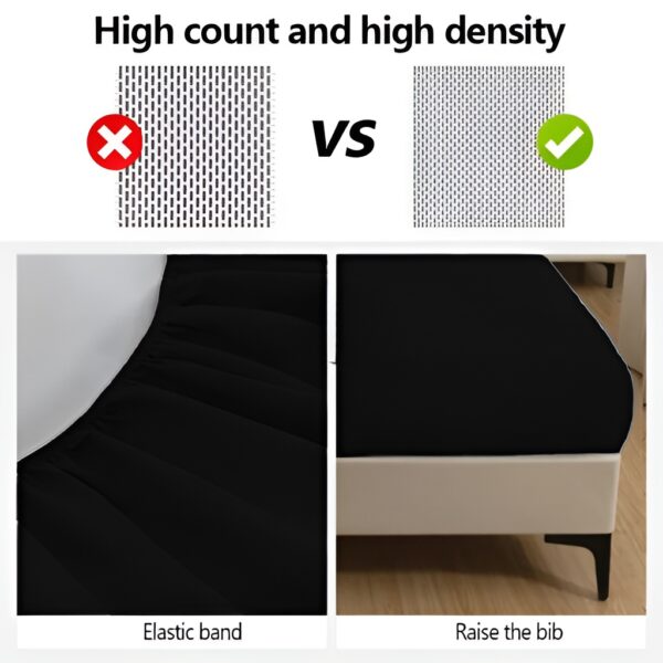 waterproof mattress protector | fitted breathable mattress cover - Image 5