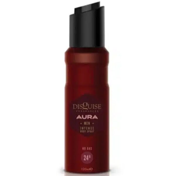 disguise aura men intense body spray no gas 120ml