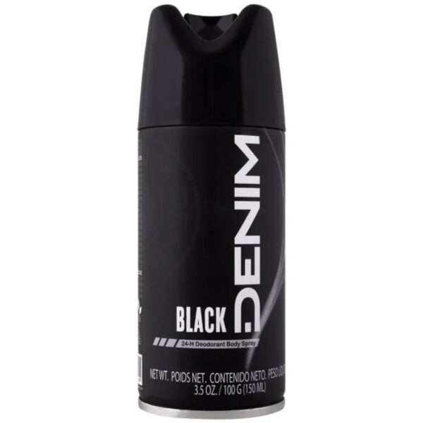 denim black 24h deodorant body spray 150ml