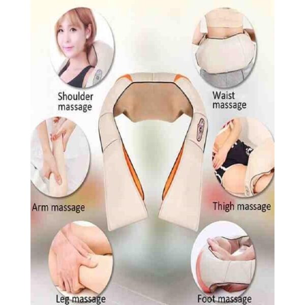 neck and back massager with handle - premium quality pain relief - Image 5