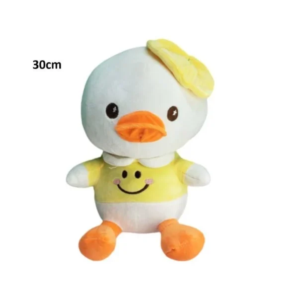 duck shape plush soft animal toy | pillow for kids boys & girls - 30 cm