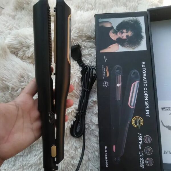 (nw00056) automatic corn curling iron roll splint small wave straightener thermo-ceramic coating with intelligent sensor   (model: hs-978)