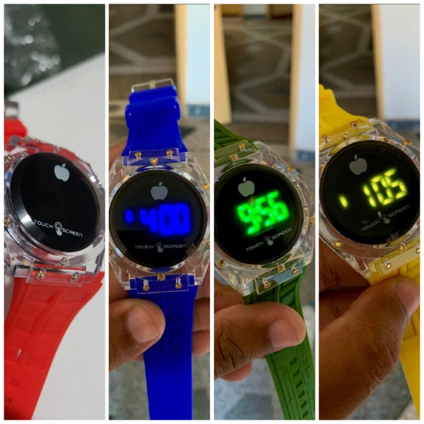 touch screen led watch for kids beautiful and imported with stylish dial - Image 8