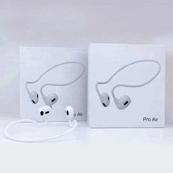 pro air sports earphone hanging neck earphone air pro hifi stereo bass handsfree subwoofer music - Image 12