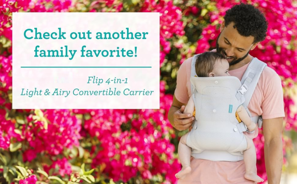 infantino the flip 4-in-1 baby carrier's unique - Image 9