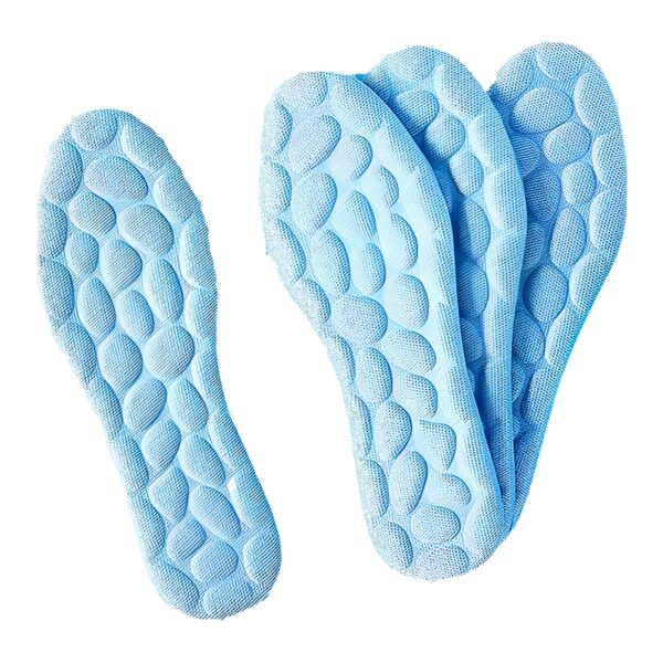1pair of memory foam insoles for pebbles sole breathable cushion sport running insoles for feet orthopedic insoles | for shoes women men flat feet arch support - Image 8