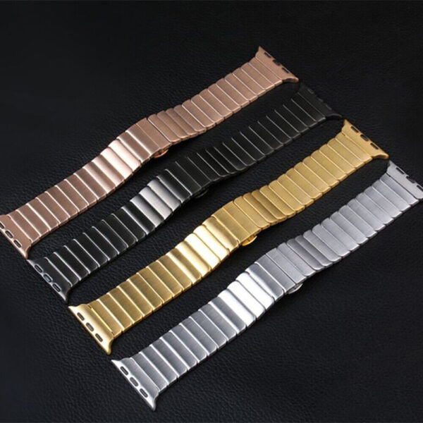 citizen rolex chain stainless steel link bracelet band for apple watch 8 7 6 5 4 se ultra 42/44/45/49mm
