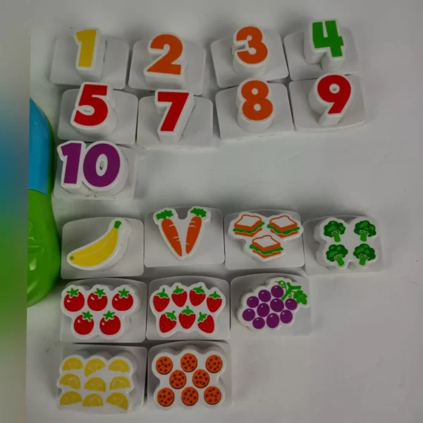 magnetic fridge number leapfrog fridge phonics scout picnic basket magnetic numbers(random color) - Image 5