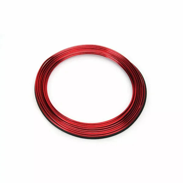 5m cars auto accessories dashboard car styling interior decoration strips moulding trim (red color) - Image 7