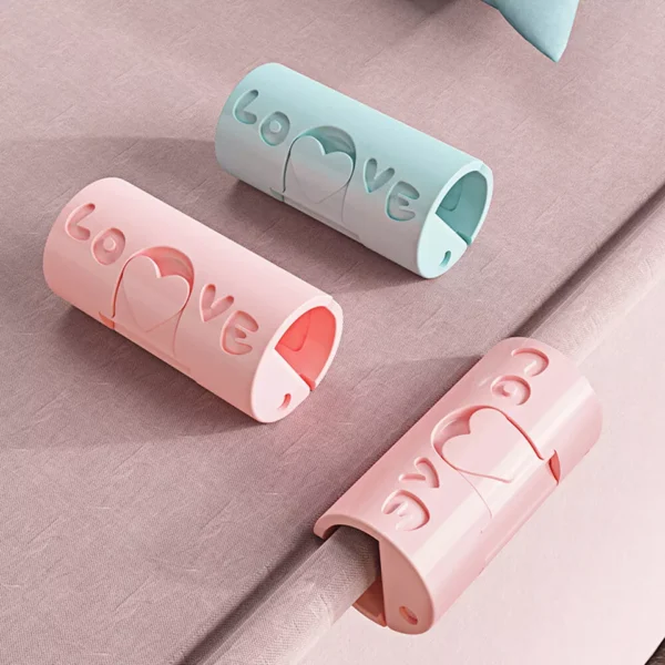 mattress bedsheet fixing clips | bed sheet holder | anti-skid buckle bed cover grippers (random color) - Image 7