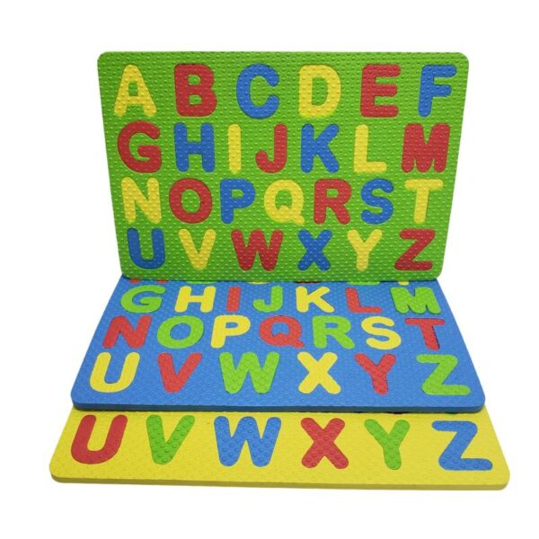 alphabets eva puzzle set | kids play mat 11 mm (random color) - Image 7
