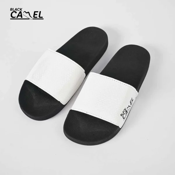 black camel cobra texture slide (cimahi - brown/white 39-44) - Image 5