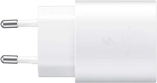 samsung 25w charger | super fast charging | usb type c fast charger with box (random color) - Image 3