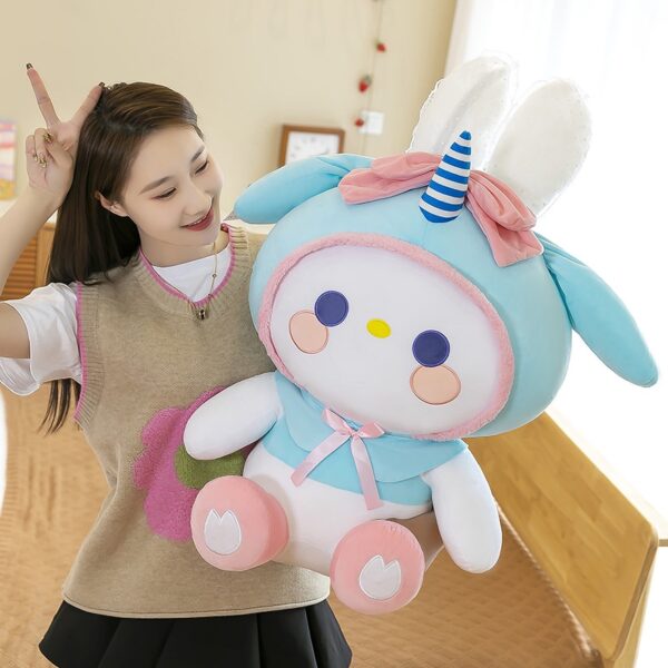 dino flower rabbit cat elf plush toy shade stuff doll cute girl - 35cm - Image 3
