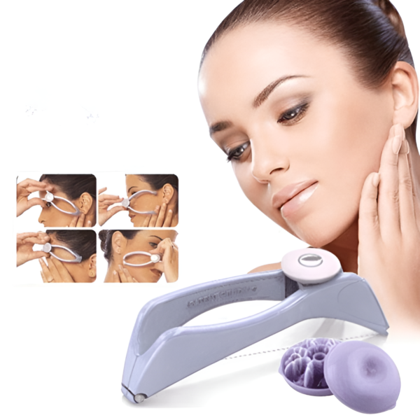 sildne face and body hair threading system | hair remover trimmer tool for women