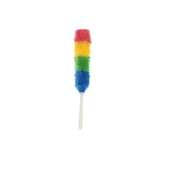 magic rainbow duster - non-extendable/   mini home cleanig duster colourfull - Image 2