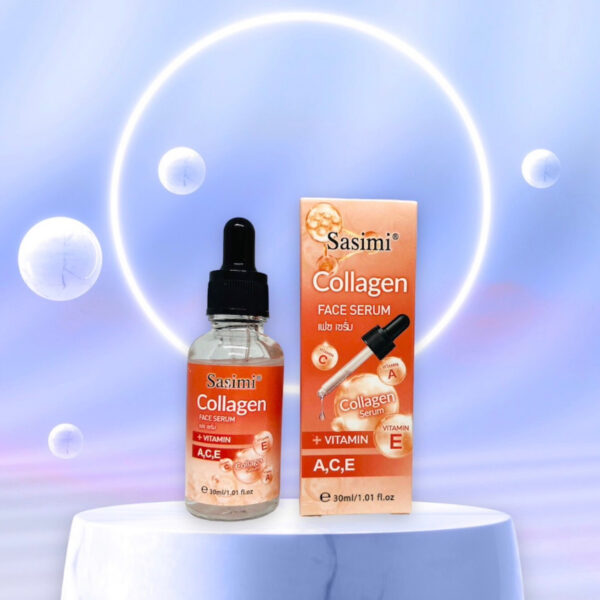 high quality sasimi collagen and vitamin e face serum - 30ml - Image 2