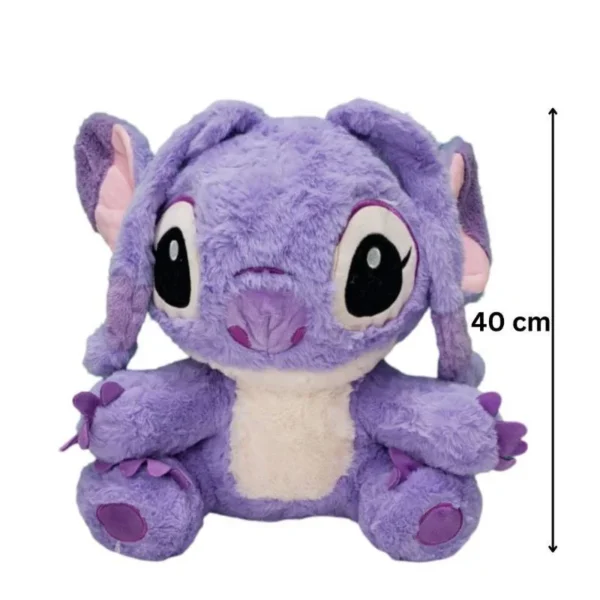 purple disney angel lilo & stitch alien girl sitting plush lovely stuff toy - 40cm - Image 2
